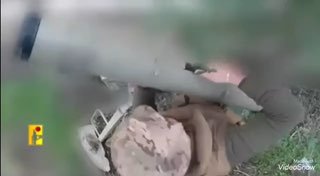 חיזבאללה מפרסם תיעוד הפגיעה בהאמר צבאי היום בצהריים, באירוע...