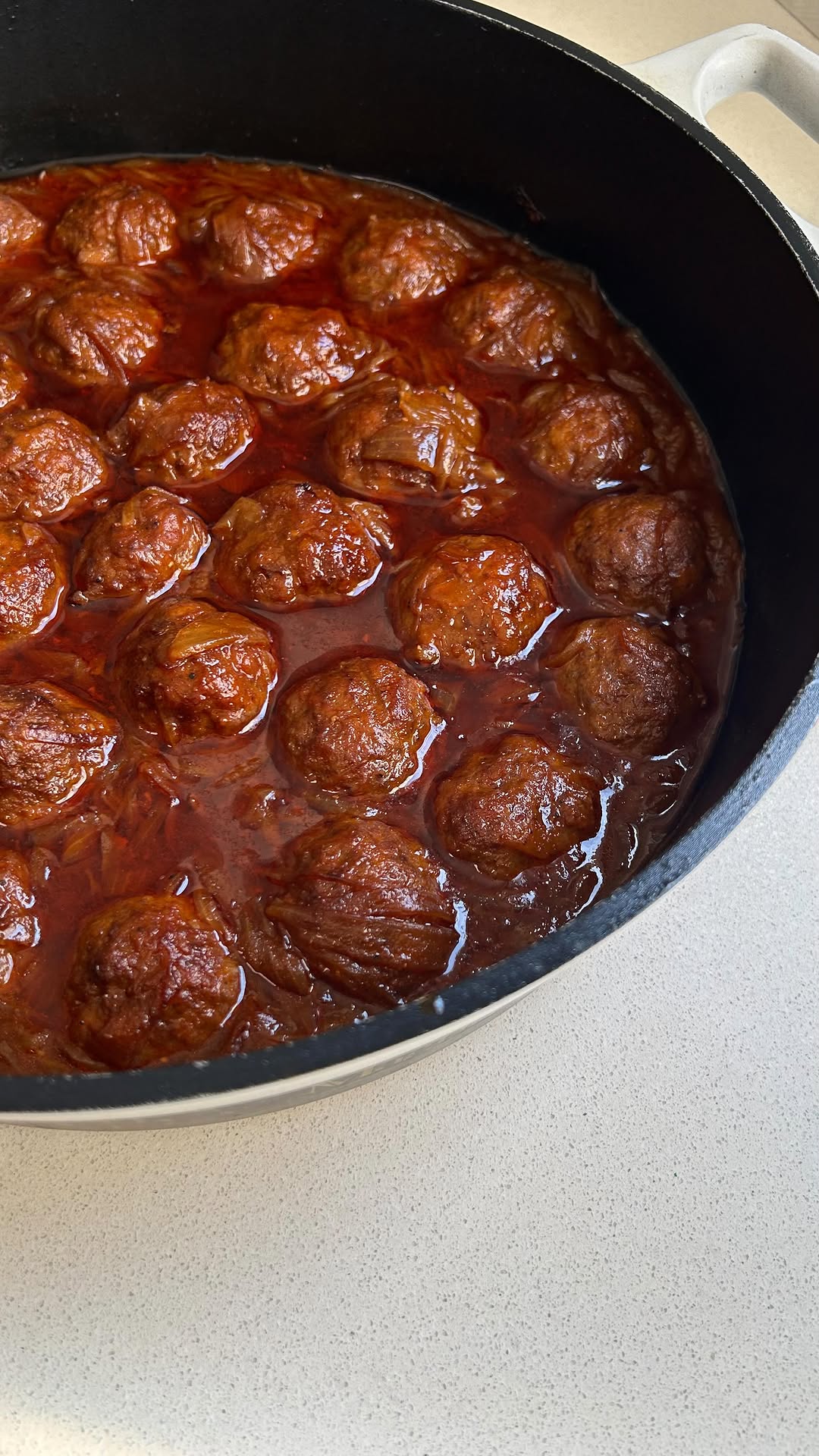 קציצות רכות בריבת בצל המשפט שאמרתי אחרי שטעמתי היה ״איזה...