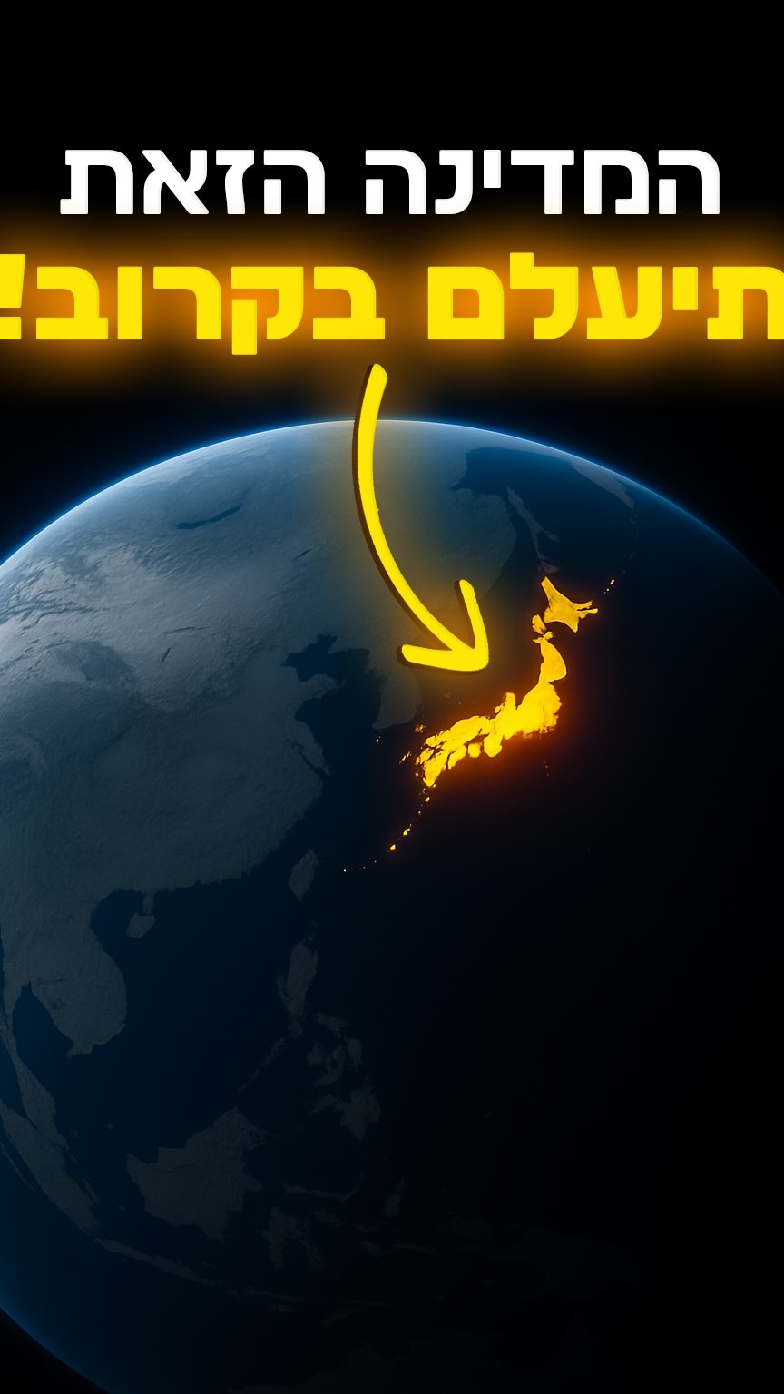 המדינה הזאת תיעלם בקרוב?! 🇯🇵...