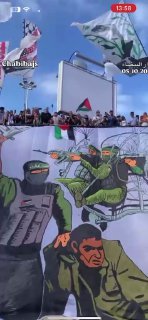 מפגן תמיכה ענק בחמאס ברחובות קזבלנקה במרוקו
...