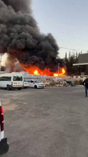 כאבול אלקודס שריפת מחסן של סופר...