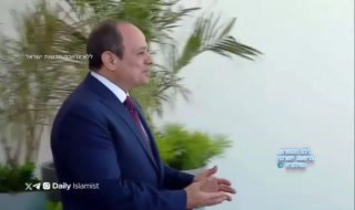 נשיא טורקיה, ארדואן הגיע למצרים להשתתף בפסגת שרם א-שיח' ונפגש...