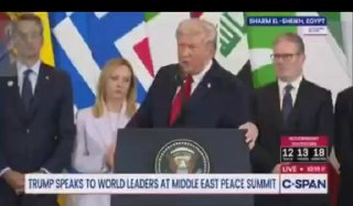 טראמפ למנהיגי העולם בשרם א-שיח': ...