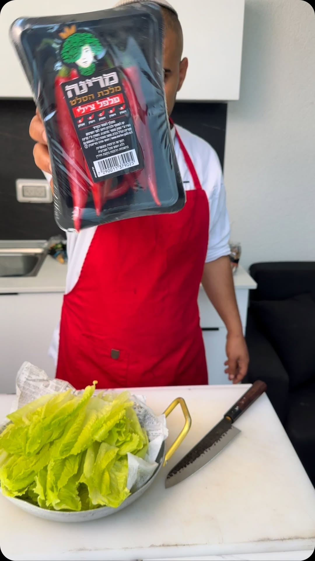 🥗 סלט עלים קריספי עם פירות, פטריות ונבטים – בשיתוף מרינה...