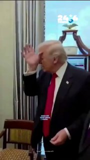 סרטון שהפך לויראלי ברשת הערבית מפגישת נשיאי ארה