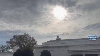 יורש העצר הסעודי מתקבל בבית הלבן במטס אמריקני של f35 וf15. ...