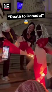 מוסלמים בקנדה: ״מוות לקנדה, מוות לארה״ב, מוות לישראל״...