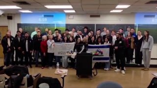 מסר משותף של ערבים מישראל וסטודנטים יהודים ופרו ישראלים...