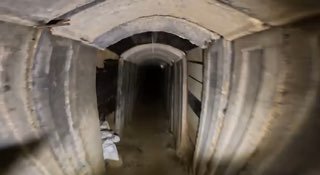 המנהרה בה הוחזק סגן הדר גולדין, באורך של 7 ק