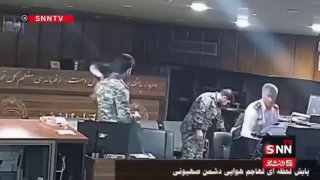 🔴איראן פרסמה לראשונה סרטון של הרגע שבו הותקף הבסיס הצבאי על...