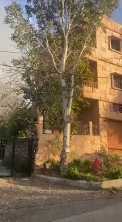 תיעוד מהאזור שהותקף בכפר ג'בע דרום לבנון....