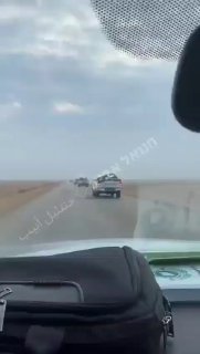 דיר א-זור צפון מזרח סוריה: שיירות של גדודי 