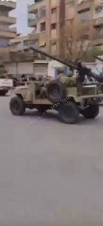 ואחרון חביב: לצבא ג'ולאני יש גם ג'יפים לנשיאת משגרי נ