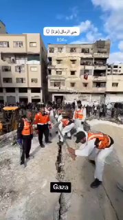 ההגנה האזרחית של חמאס החלה בחילוץ גופות...