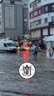 עוד קצת מעזה הטובעת, לפנות ערב....