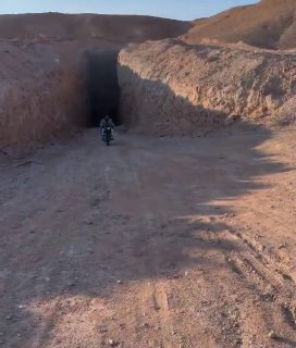 מקורות בסוריה מפרסמים תיעוד ממנהרה שחפרו אנשי המיליציות...