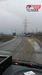 כך נראה הבוקר נמל יוז'ני באודסה לאחר מתקפת גראנים רוסים....