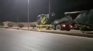 תיעוד מסוריה, הצבא הטורקי משנע כלים כבדים לאזור חלב שבסוריה...