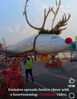 חברת התעופה Emirates הוציאה סרטון כריסמס...