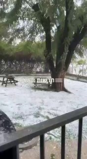 ברד בכרמיאל 