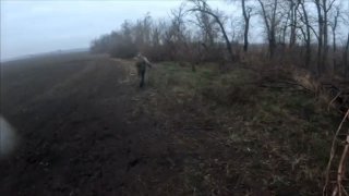 חייל רוסי שורד פגיעת רחפן אוקראי 