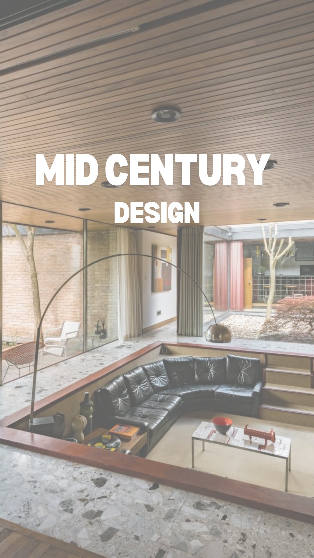 סגנון ה Mid Century נולד באמצע שנות ה-50, אבל הוא לגמרי פה איתנו גם...