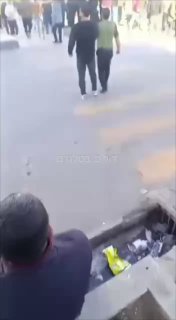 משטרת איראן מודיעה שמי שינסה לטפס על חומות תחנת המשטרה או...