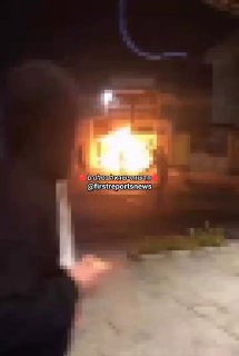 מפגינים בחמדאן שורפים את משרד התובע העירוני! איראן....