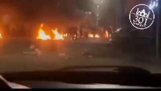 אילאם איראן, המפגינים הצליחו להבריח את כוחות הבטחון ולהצית את...