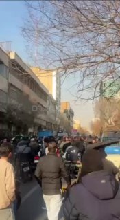 מרד הסוחרים בטהרן, חנויות סגורות. דור פ. בטלגרם 