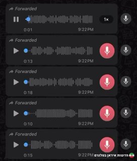 מסר קולי מצמרר מאזרח בתוך איראן. "יש כאן טבח!" (עם כתוביות...