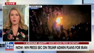 דוברת הבית הלבן קרוליין לוויט מדברת על המצב מול איראן : מה...