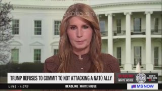 במהלך חילופי דברים עם עיתונאים, נשאל נשיא ארה״ב לשעבר דונלד...