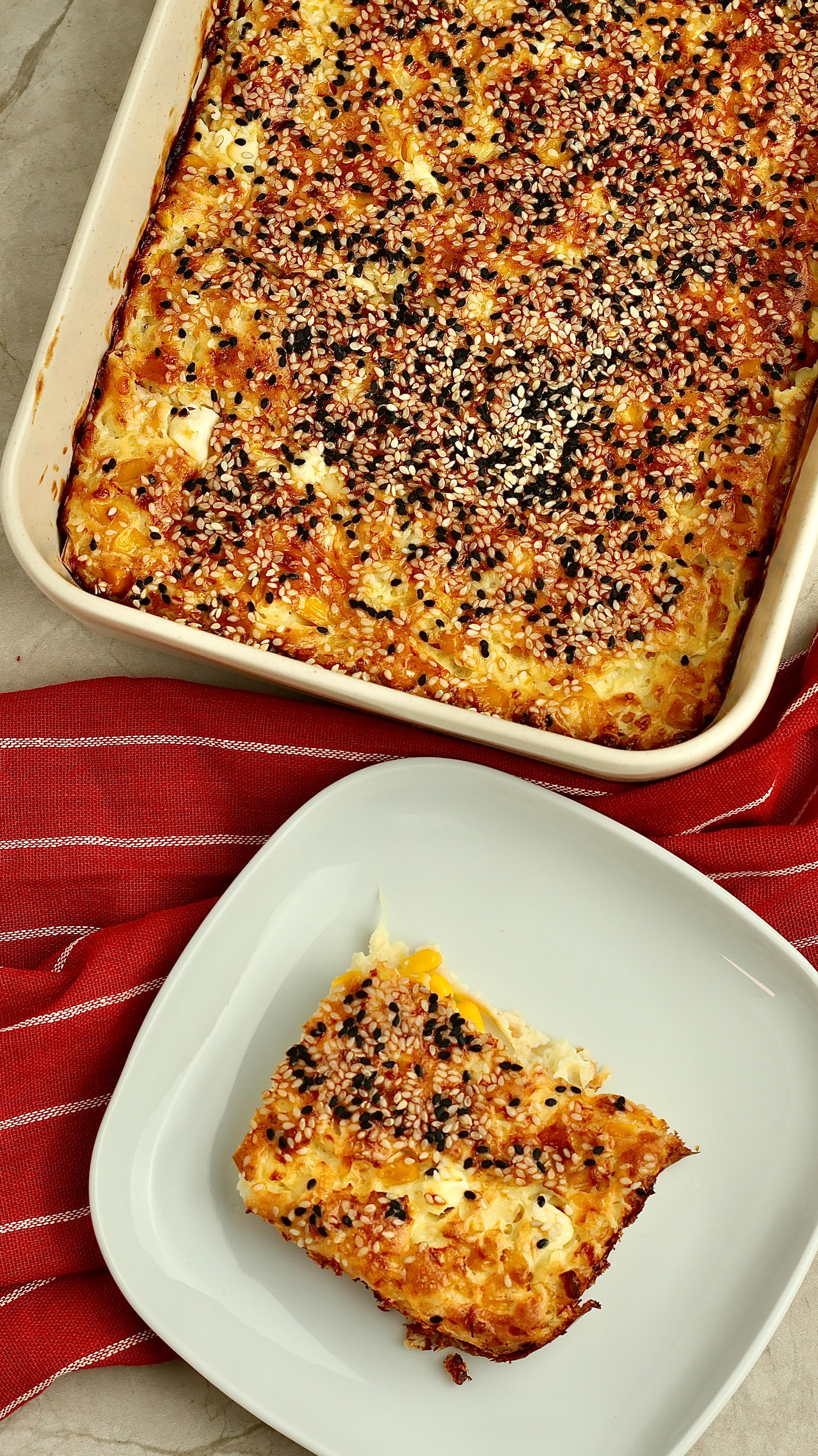 🍳 פשטידת גבינות ותירס...