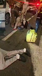 2 הנפגעים מהירי ברמלה רגעים אחרי שנורו...