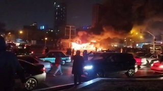 תיעוד מאיראן: כך נראתה כיכר ואנק בטהרן בחמישי האחרון, ההפגנות...