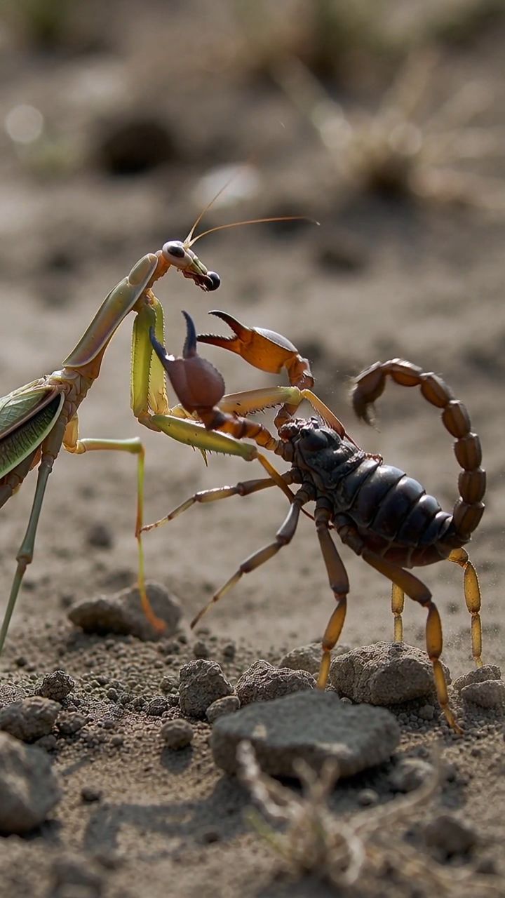 האם ידעתם? כאשר גמל שלמה מתפלל מתמודד עם עקרב, הקרב יכול...