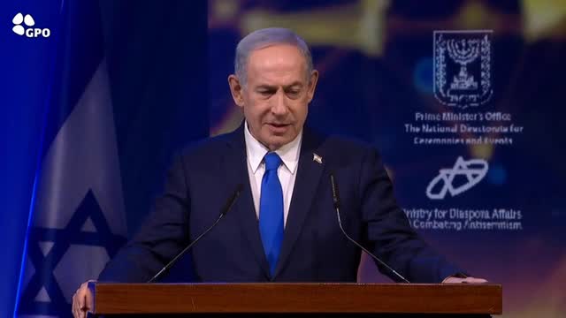 בוועידה הבינלאומית השנייה למאבק באנטישמיות בירושלים, שיזם...