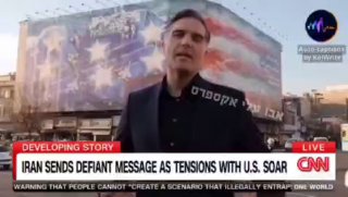 פרדריק פלייטגן, כתב רשת CNN מקדם את הנרטיב של משטר האייתולות...