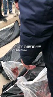 תיעוד מצמרר וקשה לצפייה של גופות ברחובות איראן...