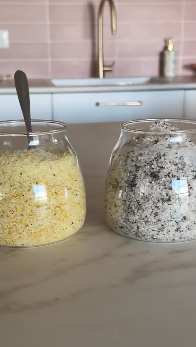 מלחים מתובלים, עזי טעם ויופי, שחוץ מזה שהם משדרגים כל בישול...