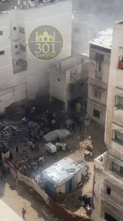 3 מחוסלים בתקיפה הישראלית באל-נאסר, מערב עזה....