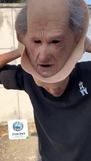 המסיכה הזו נראית ככ מציאותית🎭...
