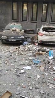 תיעוד מהזור שבו אירע פיצוץ במבנה מגורים בעיר בנדר עבאס בדרום...