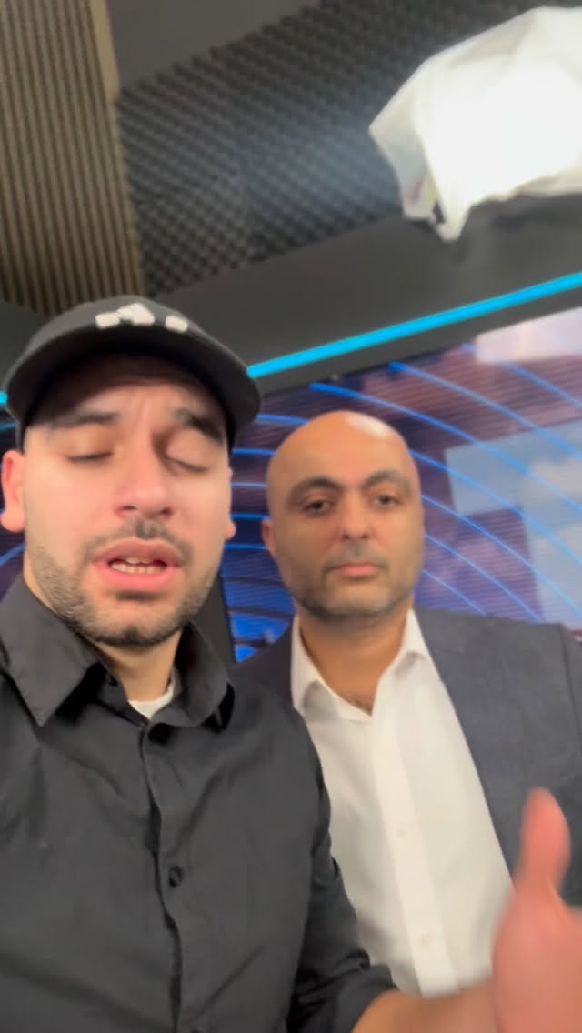 מרדכי דוד יחד עם אליהו יוסיאן...