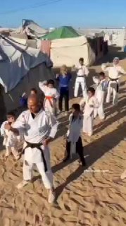 קראטה בעזה🫵🏻🤔🫵🏻...