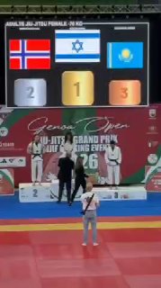 מאייה בכר, גאווה ישראלית על אדמת איטליה, זכתה בזהב🤍💙🤍💙...