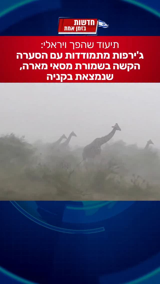 תיעוד מדהים מקניה...