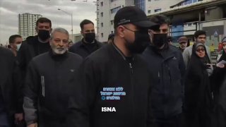 הרמטכ"ל האיראני עבד אל רחים מוסוואי הגיע לתצוגת הראווה של...