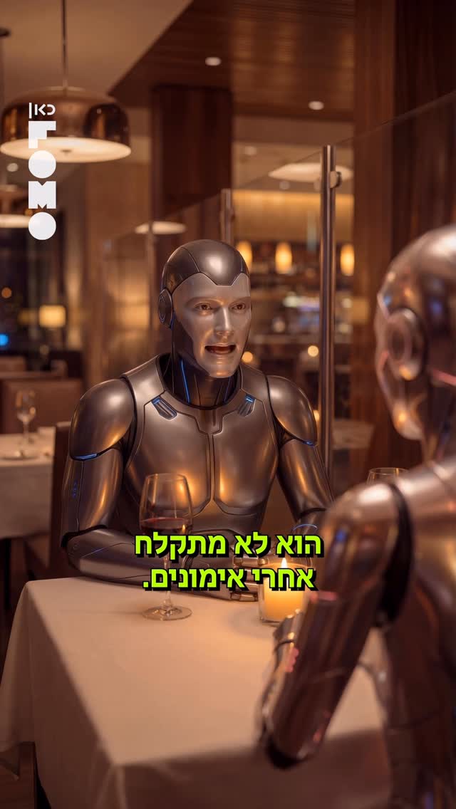 אפשר להזמין אתכם לדייט? 🤖💘...